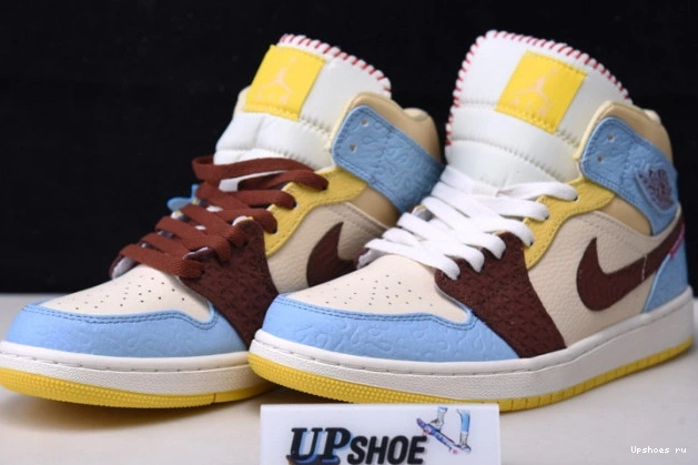 Maison Rouge CU2803-200  Chateau x High Fearless Air 1 Mid Jordan 1224